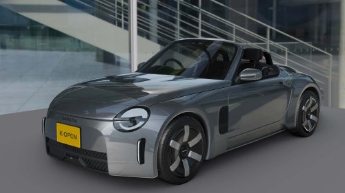 Daihatsu, RWD, The Daihatsu K-Open Hints at Affordable RWD Sports Car