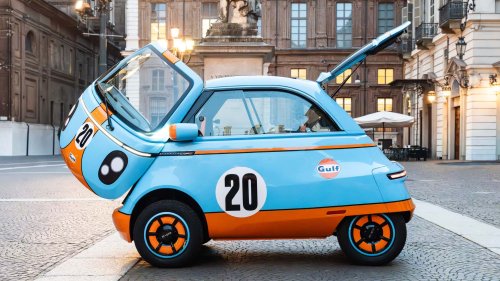 Este Microlino se viste del mítico  Porsche 917K para deslumbrar por las calles
