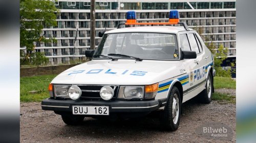 Saab 900 GLi Polizei (1984): Schwedens vergessener Streifenwagen