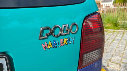 VW Polo Harlekin (1995) im Fahrbericht: Bunte Republik Deutschland