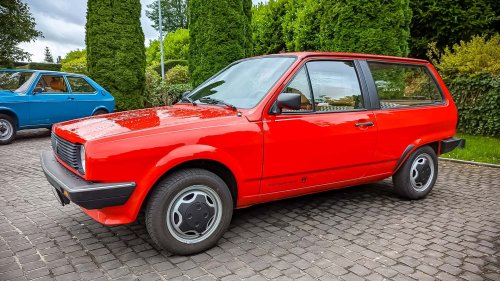 Kleinwagen-Klassiker: Unterwegs im VW Polo Formel E (1983)