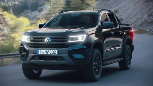 VW Amarok Dark Label: Ein Pick-up sieht schwarz