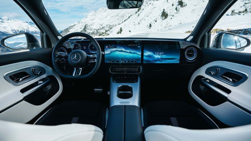 Nouvelle Mercedes GLB (2026), l'intérieur et le coffre
