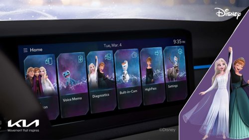 Kia, Avec Kia et Disney, l'infodivertissement est un jeu d'enfant