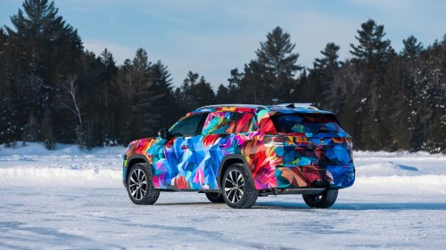 Volkswagen, Volkswagen Atlas, Volkswagen Atlas: Wir drifteten im 2027er-Prototyp auf Eis