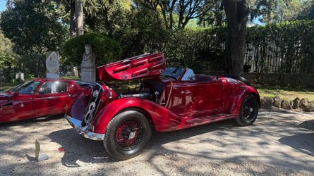 La Maserati V4 Zagato bat des records à Rome