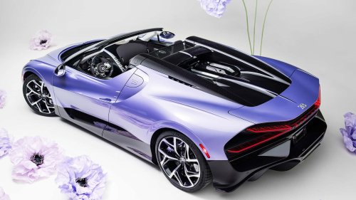 Bugatti, Bugatti W16 Mistral Caroline: el arte se une al hipercoche