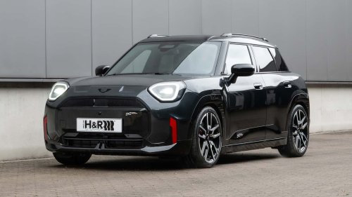 Fahrspaß pur: Mini Aceman JCW mit H&R-Tieferlegungsfedern