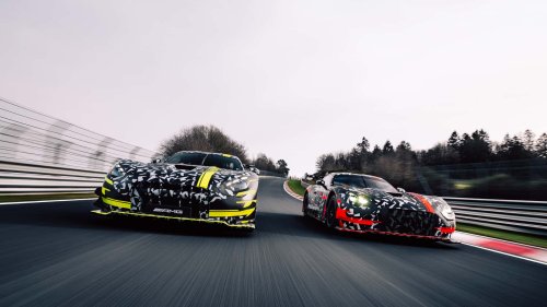 Mercedes, New Mercedes-AMG Black Series Filmed Looking Like A Road-Legal Race Car