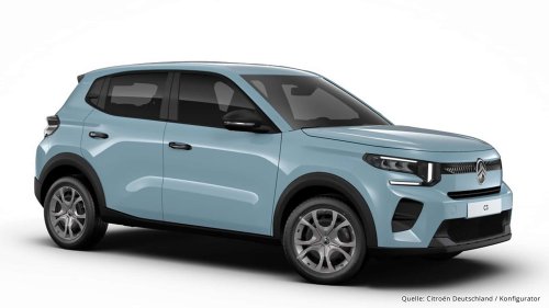 Citroen hat jetzt ein Elektroauto für unter 8.000 Euro