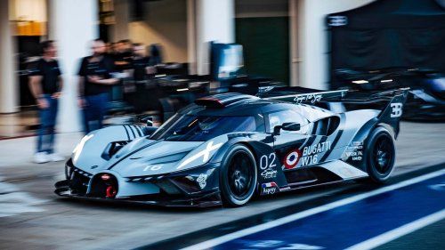 Bugatti, Bugatti Bolide, The Bugatti Bolide Takes On Miami's F1 Track