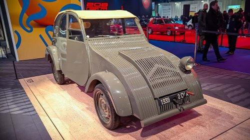 Rétromobile : Citroën TPV/2 CV A (1939) : la doyenne de la 2CV était si radicale