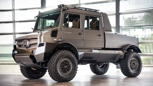 Mercedes, Mercedes Berikan Setelan Mewah untuk Unimog Ini