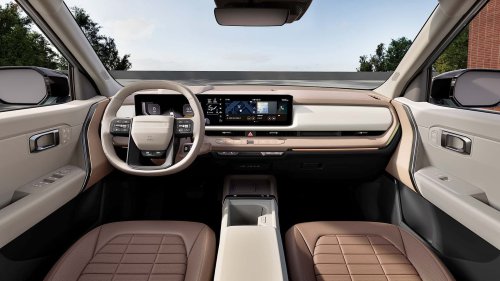 L’intérieur du nouveau SUV hybride de Kia