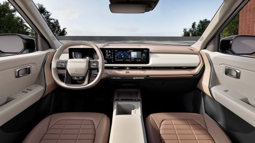 Kia, L’intérieur du nouveau SUV hybride de Kia