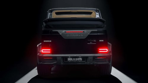 Brabus macht die G-Klasse zum Cabrio mit Portalachsen