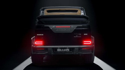 Brabus, Brabus macht die G-Klasse zum Cabrio mit Portalachsen