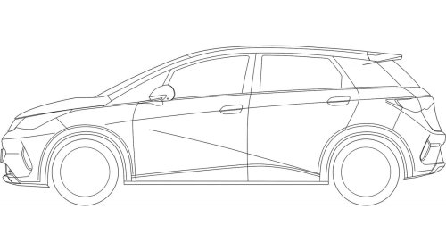 BYD, BYD Dolphin, BYD Dolphin 2026, nuevas fotos del próximo restyling
