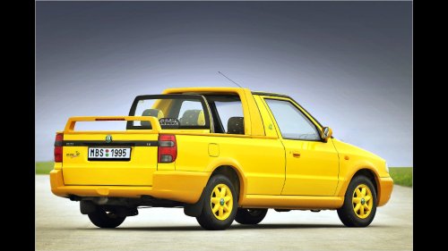 Skoda, Skoda Felicia, Rückkehr des 90er-Kult-Pick-up? Skoda zeigt Felicia Fun Concept