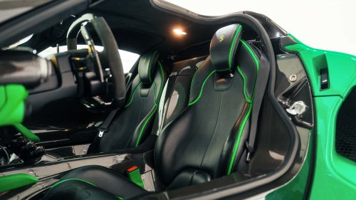 Ferrari, El único Ferrari verde, que perteneció a Jamiroquai, vuelve a estar a la venta