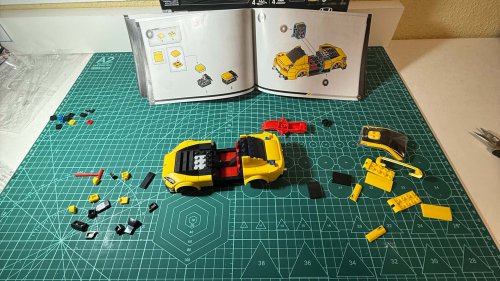 Así es el Honda S2000 de Hot Wheels y Brick Shop de Mattel