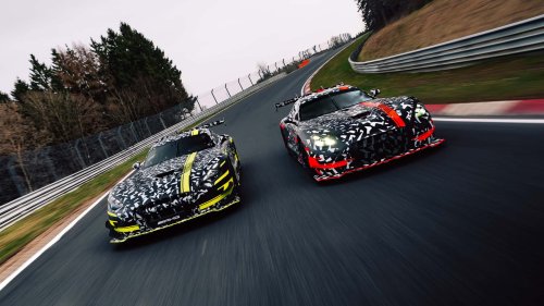 Mercedes, New Mercedes-AMG Black Series Filmed Looking Like A Road-Legal Race Car