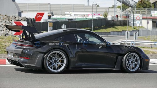 Porsche 911 GT3 RS (2026) als Erlkönig erwischt (Update)