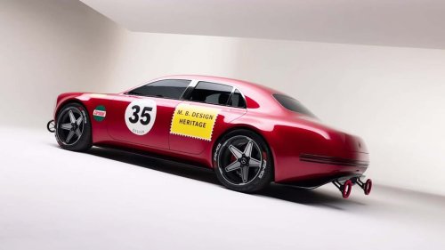 Mercedes, La sportive Mercedes qui n'a jamais vu le jour, inspirée par une icône du passé