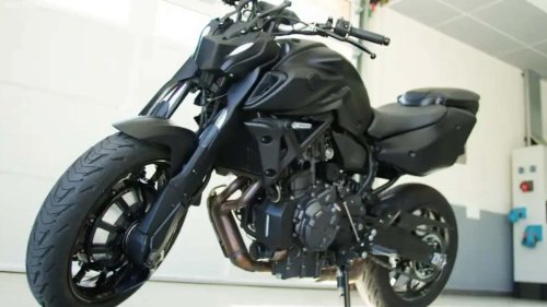 Esta salvaje Yamaha híbrida tiene tracción total