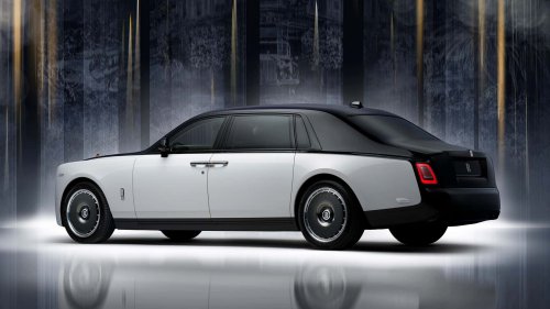 El centenario Rolls-Royce Phantom es de oro de 24 quilates