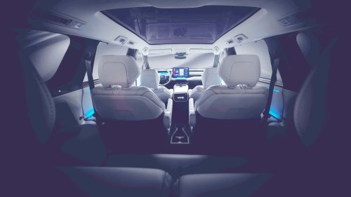 Toyota's Mystery New Model Is A Three-Row SUV: First Look Inside