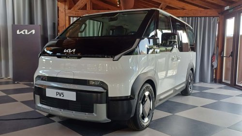 Kia, Kia PV5 2025: contacto estático con la furgoneta eléctrica