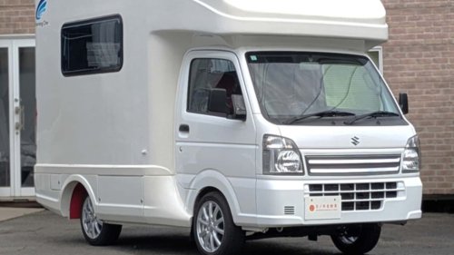 Suzuki, Suzuki Carry, ¿Interesado en una camper diminuta? La Suzuki Carry japonesa es un 'gran' ejemplo