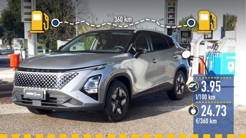 Omoda 5 full hybrid (2025), le test de consommation réelle