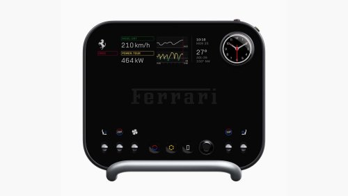 El primer Ferrari eléctrico se llama Luce