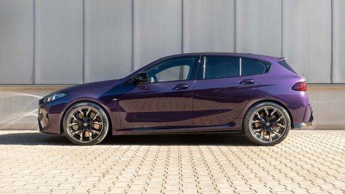 BMW, Klassen-Einstieg: BMW M135 xDrive mit H&R-Tieferlegungsfedern