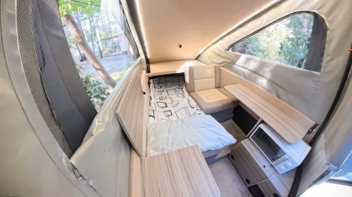 Tesla, Et si la Tesla Model 3 se transformait en camping car ?