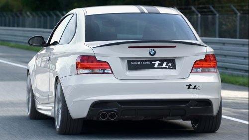 BMW, BMW 1 Series, BMW Concept 1 Series tii (2007): Leichtbau mit Alcantara
