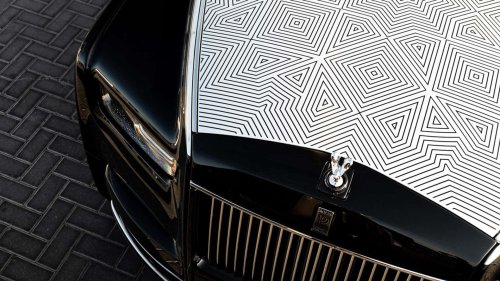 El capó de este Rolls-Royce es realmente increíble