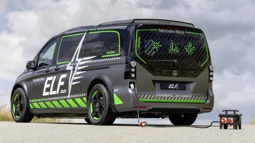 Mercedes-Benz experimenta con la carga rápida, bidireccional y sin cables