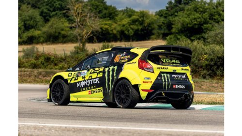 La Ford Fiesta RS WRC de Valentino Rossi est à vendre