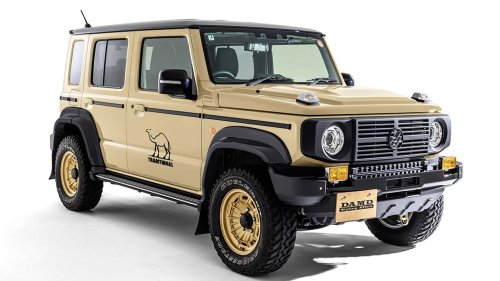 Suzuki, Suzuki Jimny, Mercedes, Un todoterreno barato (Suzuki Jimny) se convierte en uno clásico y de lujo (Mercedes Clase G)