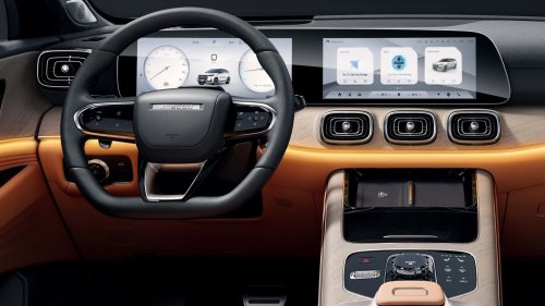 Jaecoo 8, l'intérieur et le coffre du méga SUV chinois