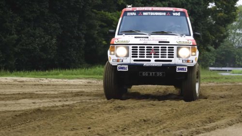 The First Dakar-Winning Mitsubishi Pajero Gets the Restoration It Deserves: Video