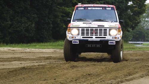 Mitsubishi, Mitsubishi Pajero, Le premier Mitsubishi Pajero vainqueur du Dakar bénéficie d'une grande restauration