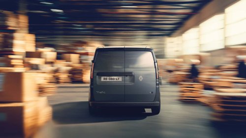 Renault, Van Listrik Renault Traffic E-Tech Terlihat Menggemaskan