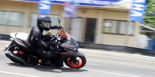 Yamaha, Pengujian Teknologi YECVT Pada Yamaha Aerox Alpha di Lintasan Pendek, Begini Hasilnya!