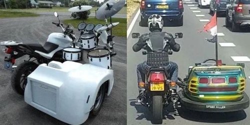 8 Gaya Modifikasi Motor Sespan Modern, Keren dan Bisa Bonceng Teman!
