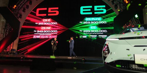 Chery C5 & E5 Resmi Masuk Indonesia, Harga Mulai Rp 319 Jutaan!