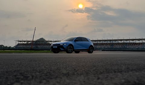 Hyundai, Hyundai Ioniq 5, Hyundai Ioniq, Geber Hyundai Ioniq 5 N di Sirkuit Mandalika, Sukses Berikan Respon Natural
